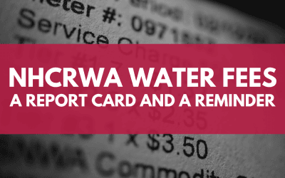 NHCRWA Water Fees – A Report Card and a Reminder